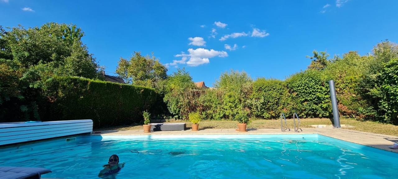 דירות Alteckendorf Alsace Bas-Rhin Logis Independant Avec Piscine Privee מראה חיצוני תמונה